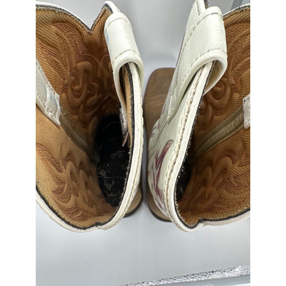Laredo Women's Mesquite Western Performance Boots Broad Square Toe Sz 10 Cowgirl - Picture 8 of 11